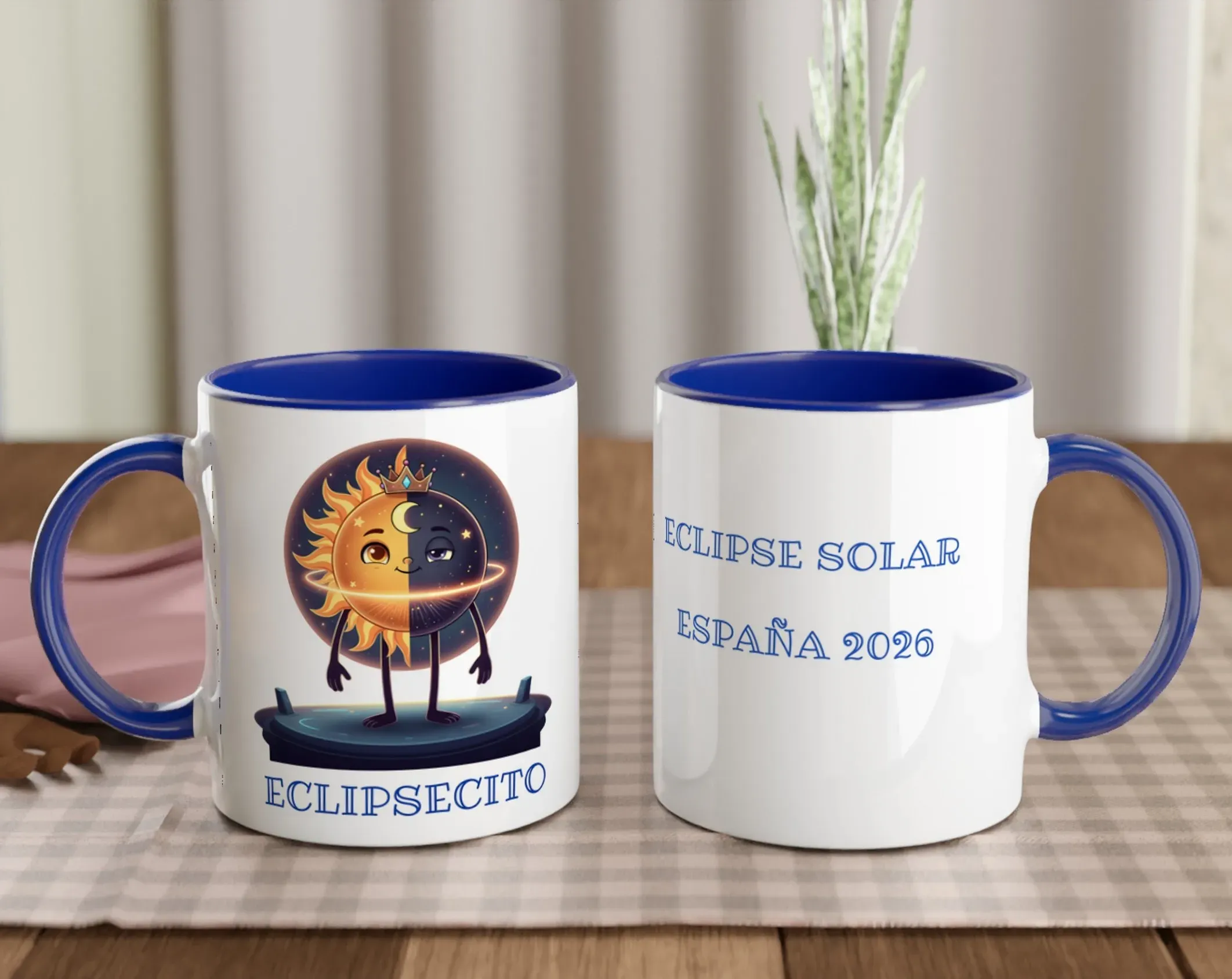 Taza de cerámica de color