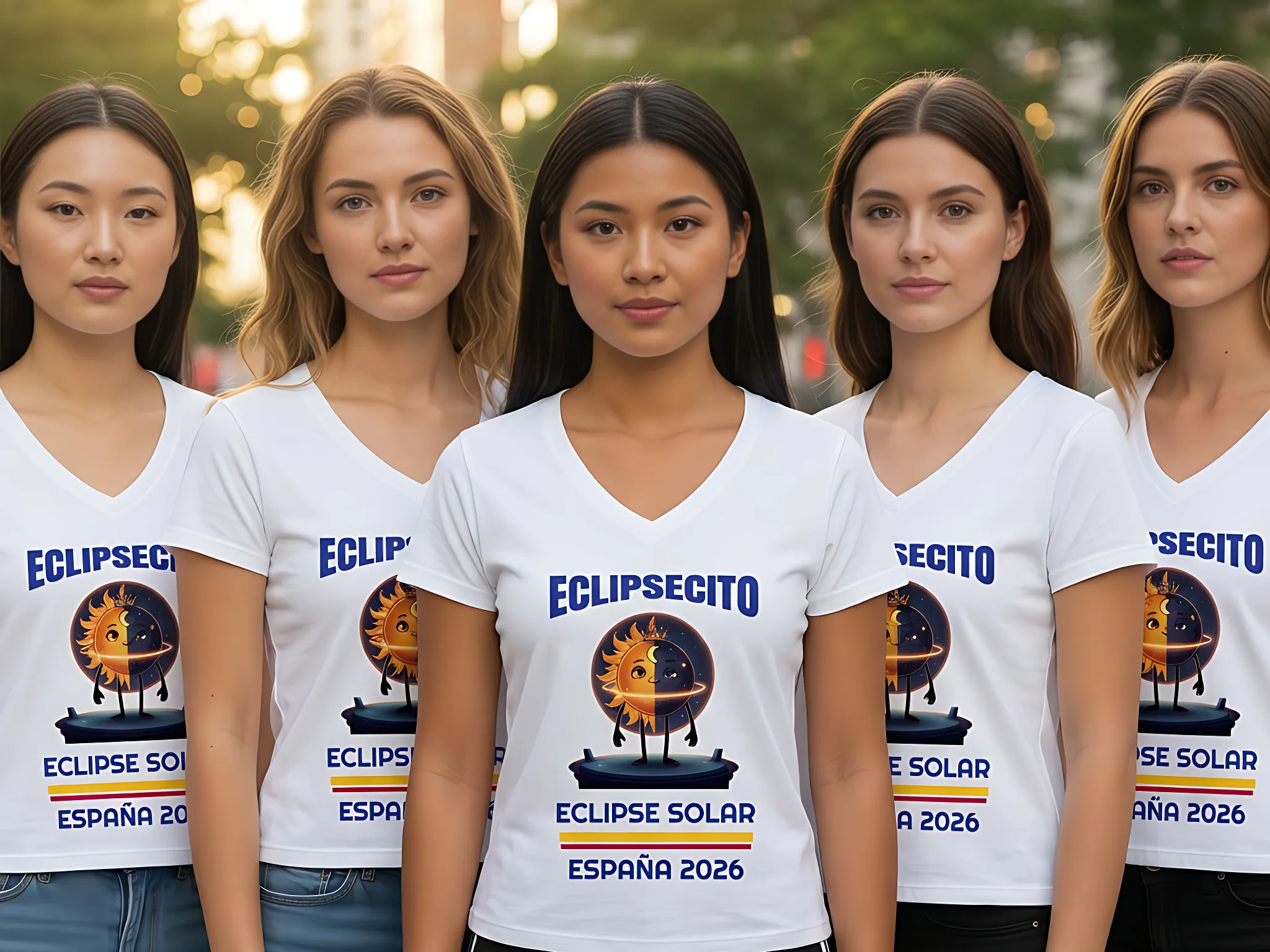 Eclipse Solar 2026 Chicas