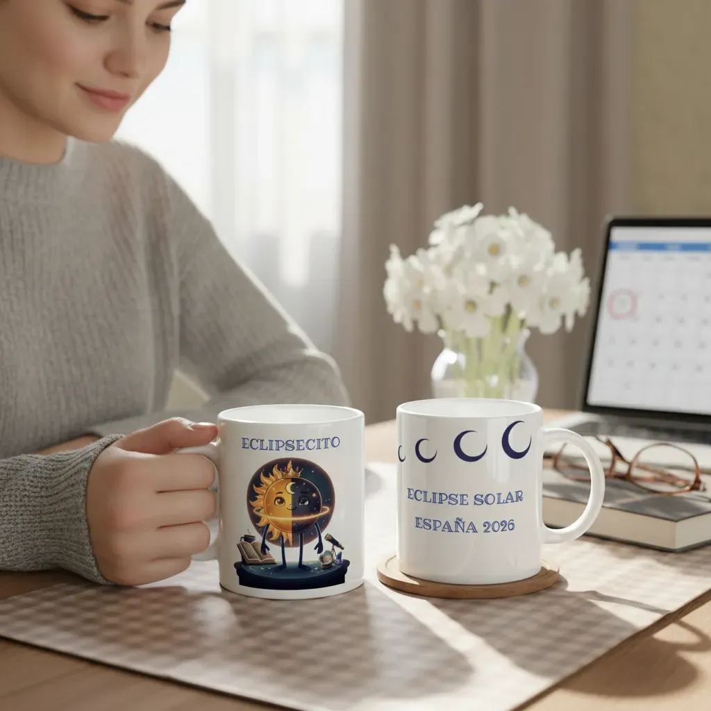 Taza de cerámica de color