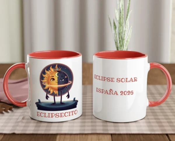 Taza de cerámica de color