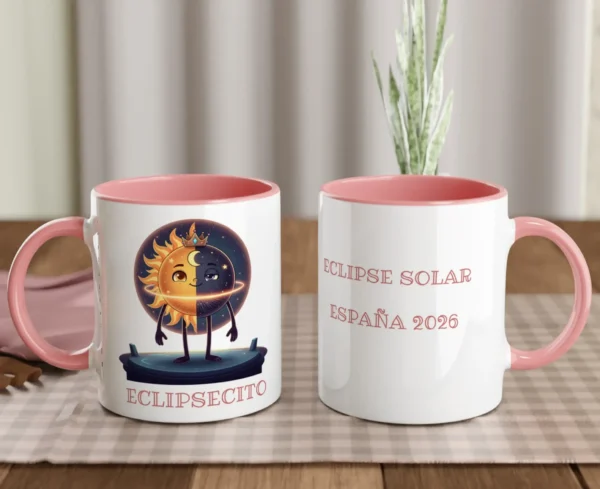 Taza de cerámica de color
