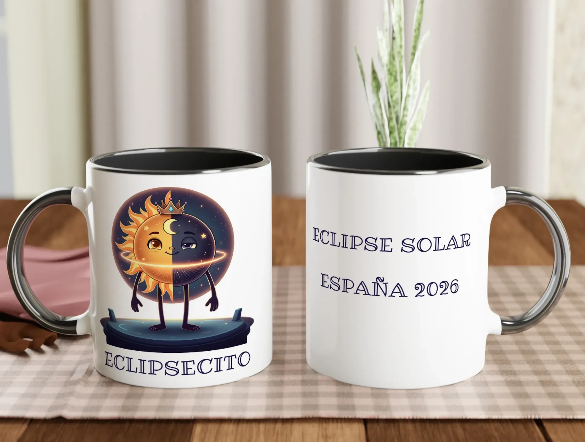 Taza de cerámica de color